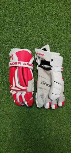 Lacrosse Gloves - Generic Red and White - Large and XL
