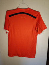 Load image into Gallery viewer, Auburn Orange Short Sleeve Jersey with Navy Diagonal