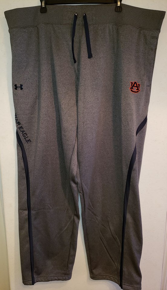 Auburn Dark Grey Cotton Sweatpants with Navy Drawstring