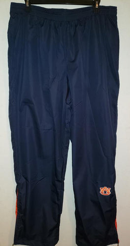 Auburn Navy Sweatpants with Orange Insert