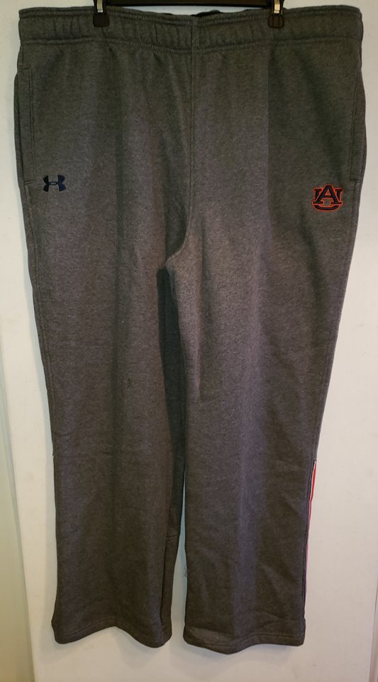 Auburn Cotton Dark Grey Sweatpants with Ribbon Trim