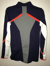 Load image into Gallery viewer, Women&#39;s Auburn Navy, Orange &amp; White 1/4 Zip Jacket