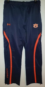 Auburn Women's Navy Sweatpants with Orange Insert