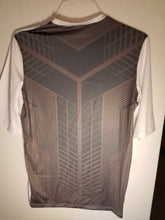 Load image into Gallery viewer, AU White Short Sleeve with Grey Back Compression Wear