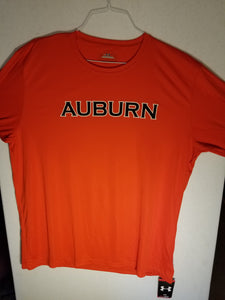 "Auburn" Orange Long Sleeve Performance Shirt
