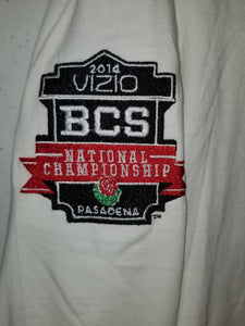 2014 White BCS Championship "Auburn Football" Long Sleeve Performance Shirt