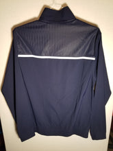 Load image into Gallery viewer, Auburn Navy Full Zip Jacket with White Striping