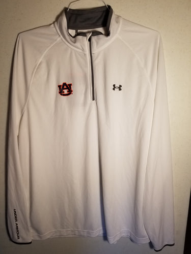 Auburn White 1/4 Zip Jacket