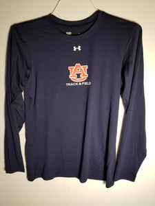 Auburn 2015 Indoor Championships Navy Long Sleeve Track & Field Performance Wear