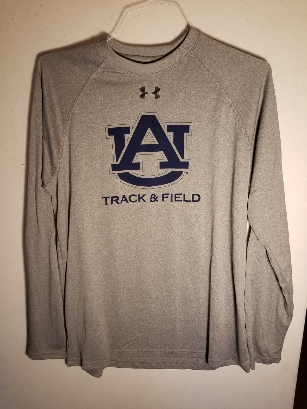Women's Auburn Grey Track & Field Long Sleeve Performance Wear