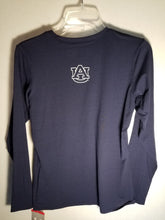 Load image into Gallery viewer, Auburn Volleyball Navy Long Sleeve Performance Wear