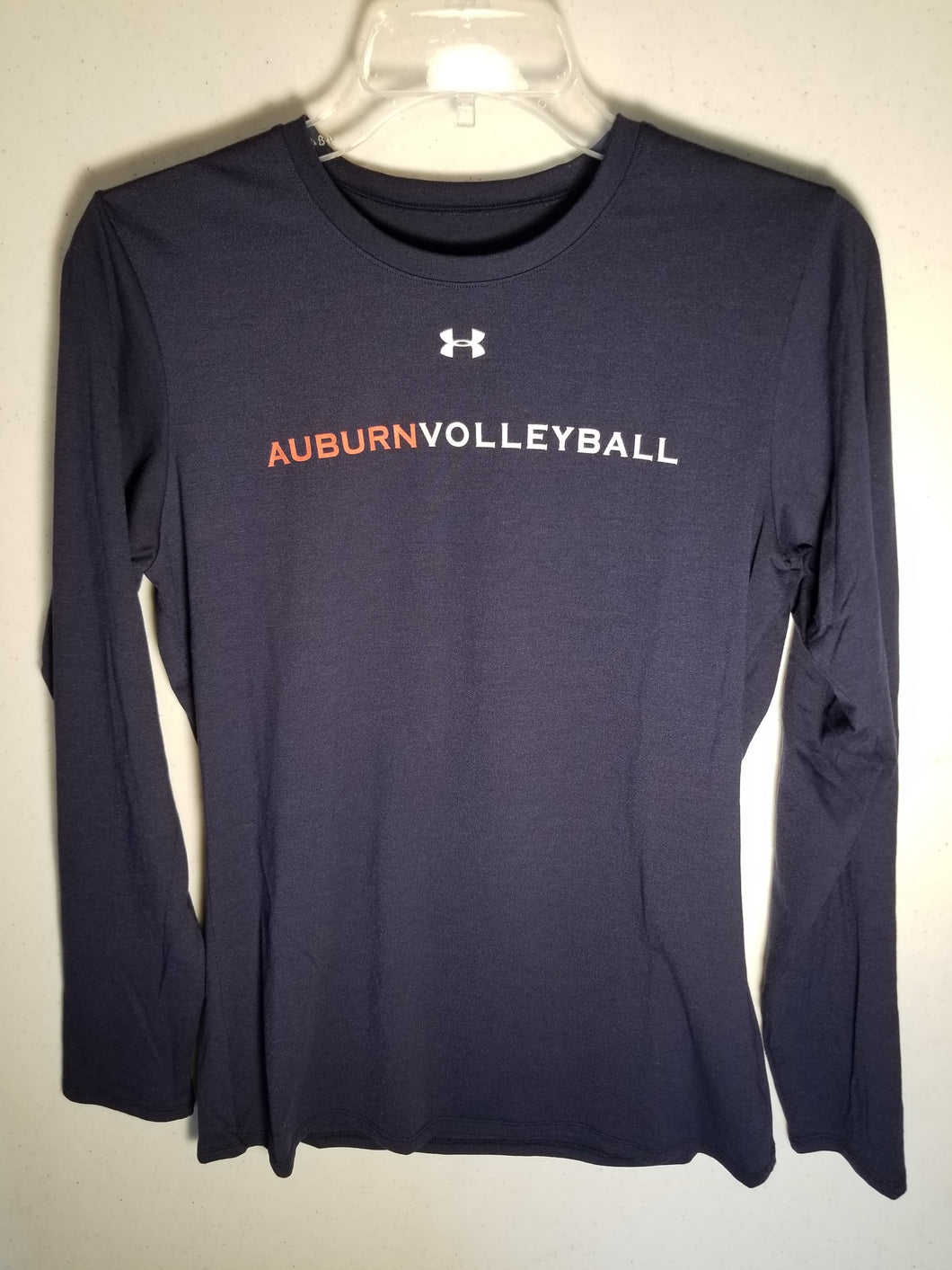 Auburn Volleyball Navy Long Sleeve Performance Wear