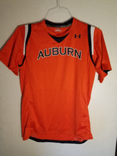 Load image into Gallery viewer, Auburn Orange Softball Jersey with Navy &amp; White Trim - Team Issued