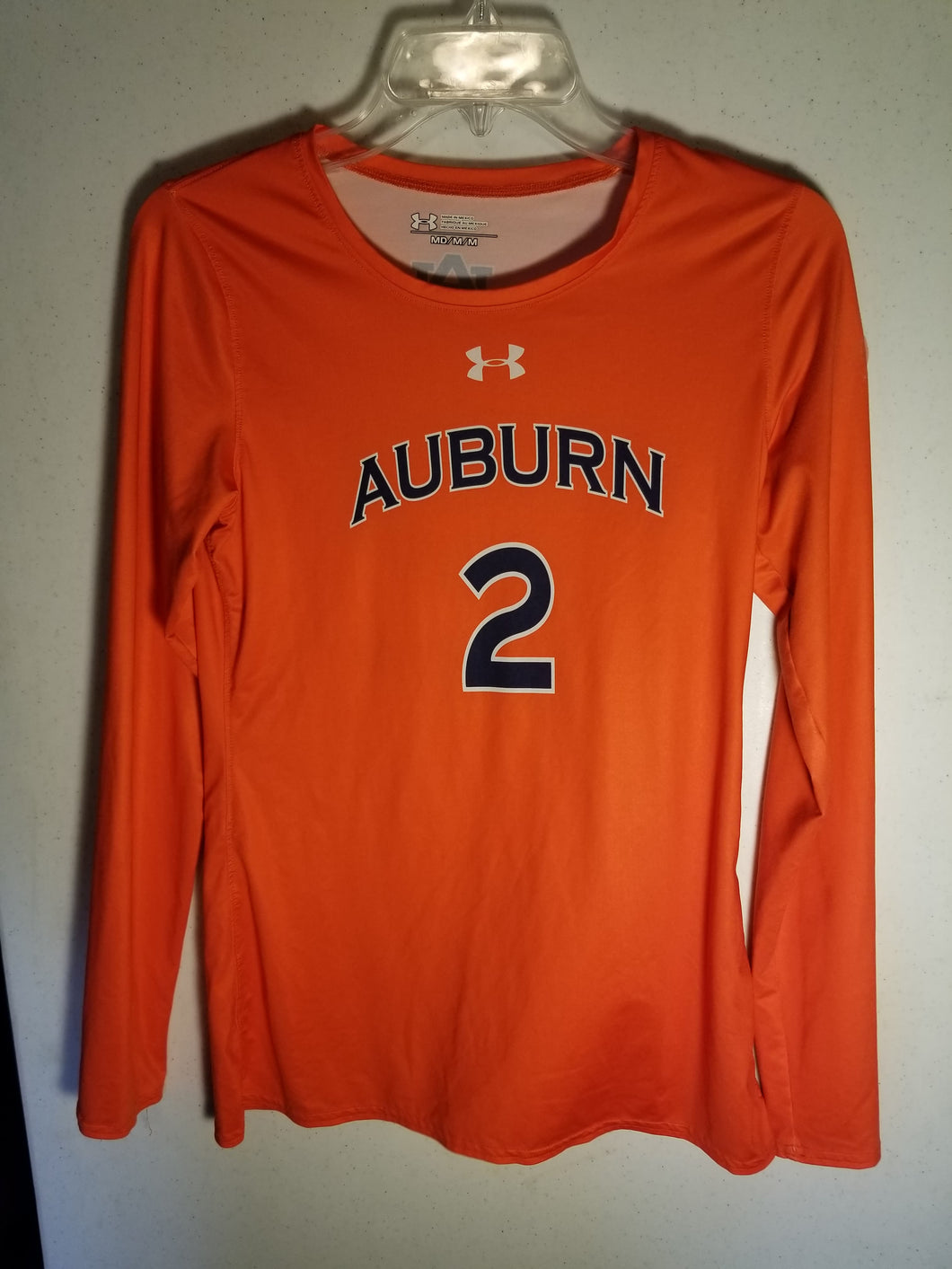 Auburn Orange Volleyball Jersey Team Issued #2