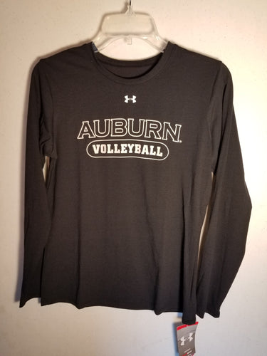Auburn Volleyball Black Long Sleeve Performance Wear