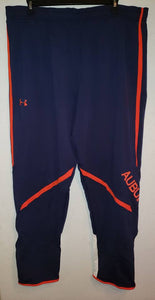 WOMEN'S Auburn Navy Jogger Sweatpants with Orange Inserts