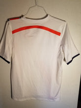 Load image into Gallery viewer, Auburn White Short Sleeve Jersey with Orange Diagonal
